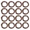 Grapevine Wreath Set, Marrywindix 16 Pieces Natural Vine Branch Wreath Christmas DIY Rattan Wreath Garland for Christmas Holiday Craft Wedding Decor (3 in.)